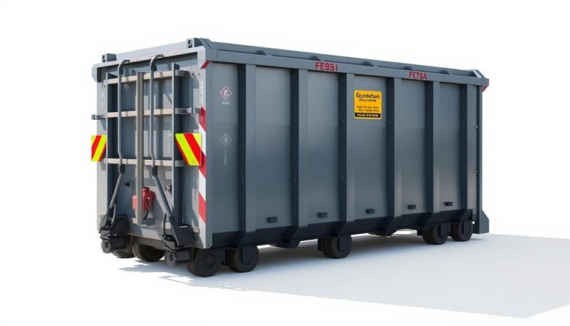 veliki kontejneri za građevinski otpad